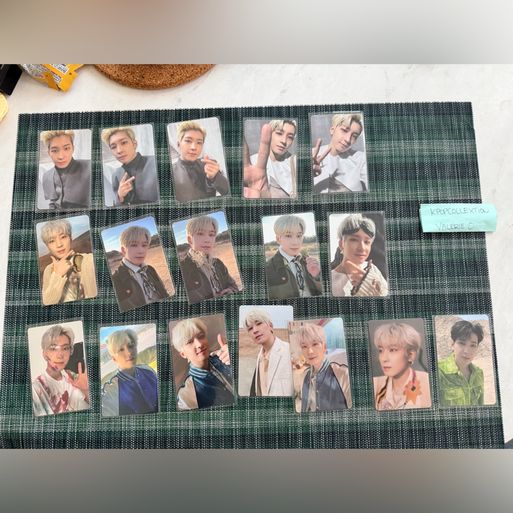 Seventeen FACE THE SUN photocard set